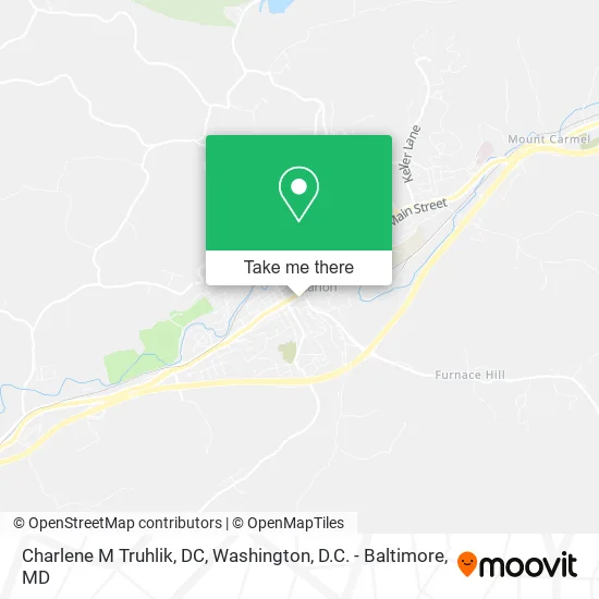 Charlene M Truhlik, DC map