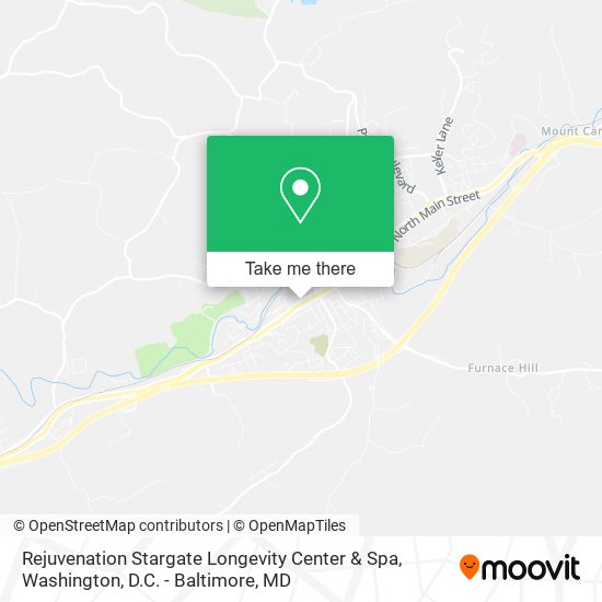 Rejuvenation Stargate Longevity Center & Spa map