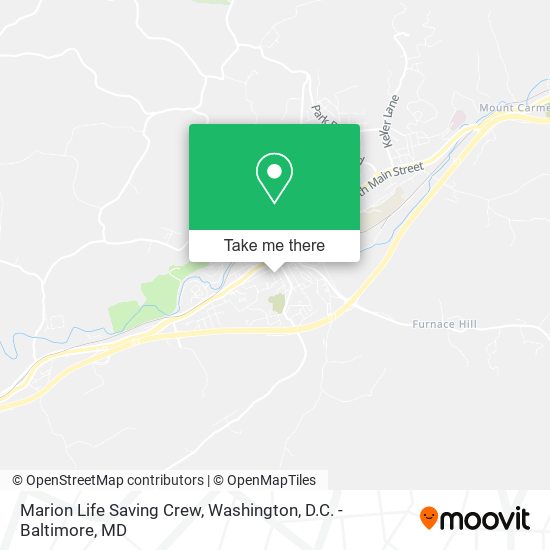Marion Life Saving Crew map