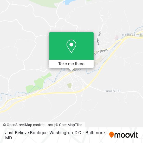 Just Believe Boutique map