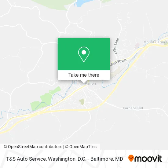 T&S Auto Service map