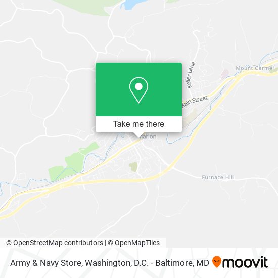 Army & Navy Store map