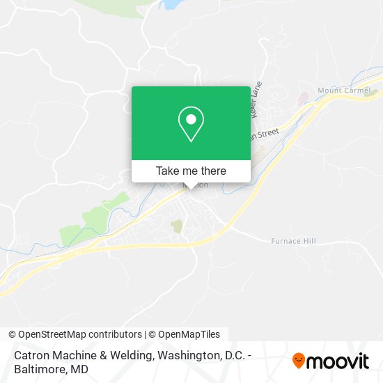 Catron Machine & Welding map