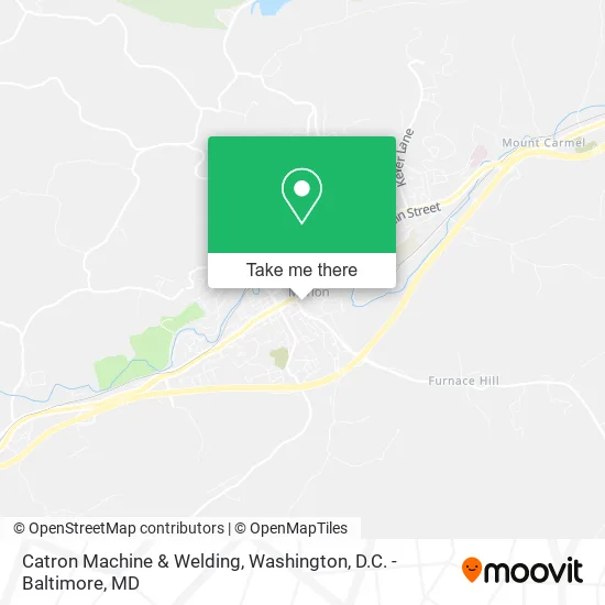 Catron Machine & Welding map