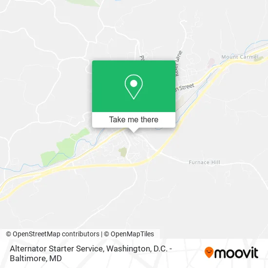 Alternator Starter Service map
