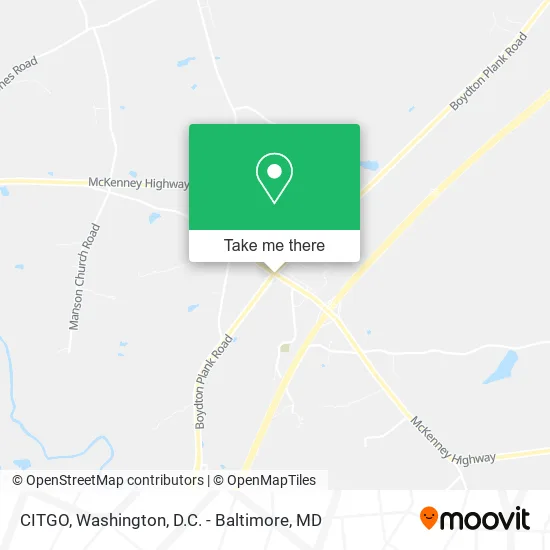 CITGO map
