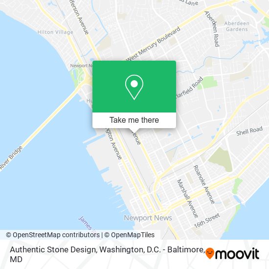 Authentic Stone Design map