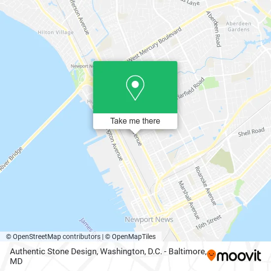Authentic Stone Design map