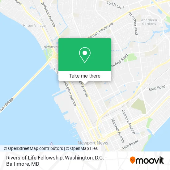 Rivers of Life Fellowship map