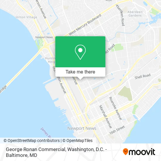 George Ronan Commercial map