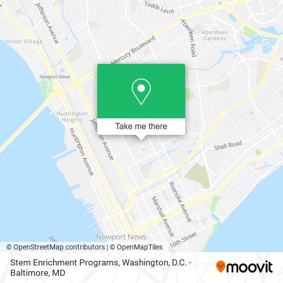 Stem Enrichment Programs map