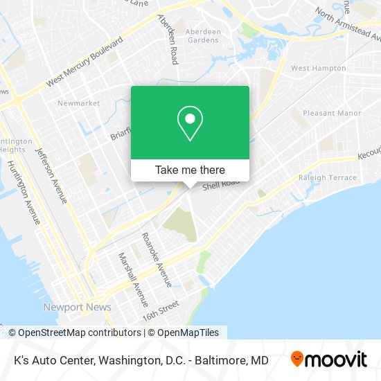 K's Auto Center map