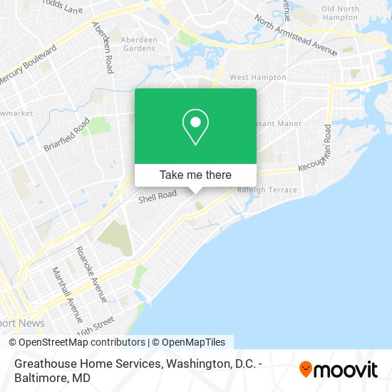 Greathouse Home Services map