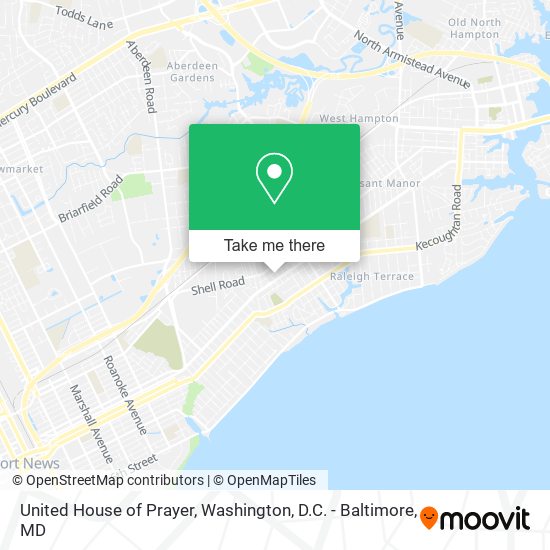 United House of Prayer map