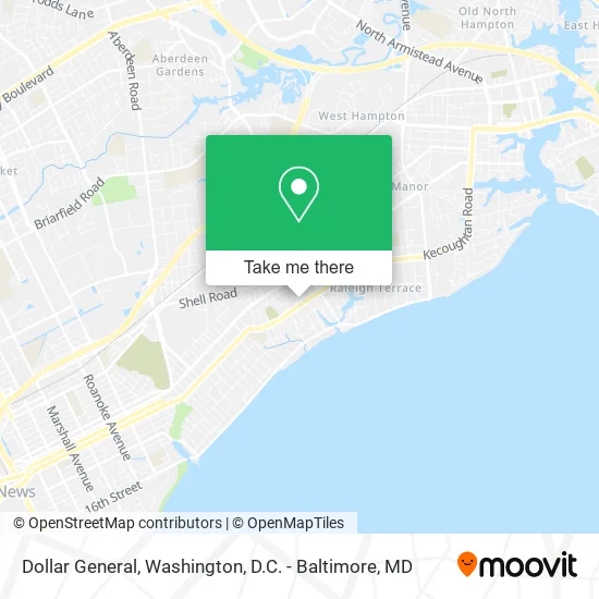 Dollar General map