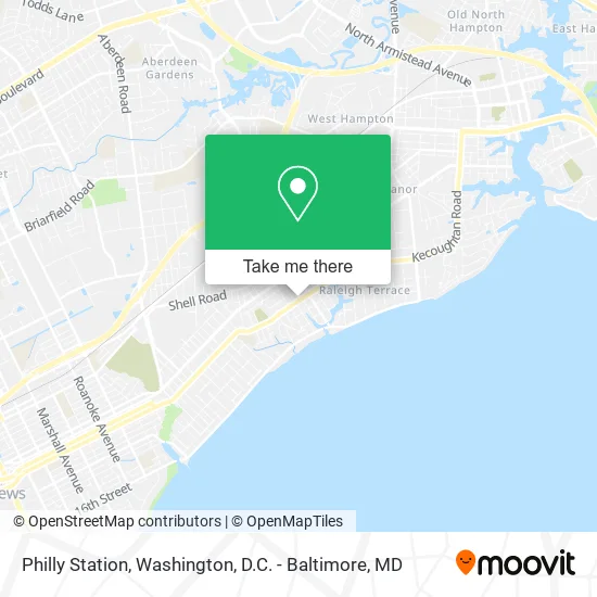 Philly Station map