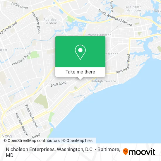 Nicholson Enterprises map