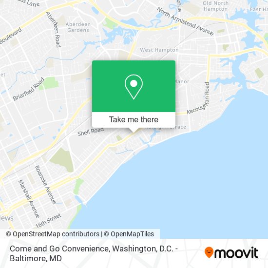 Mapa de Come and Go Convenience