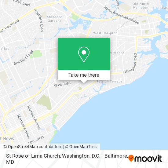St Rose of Lima Church map