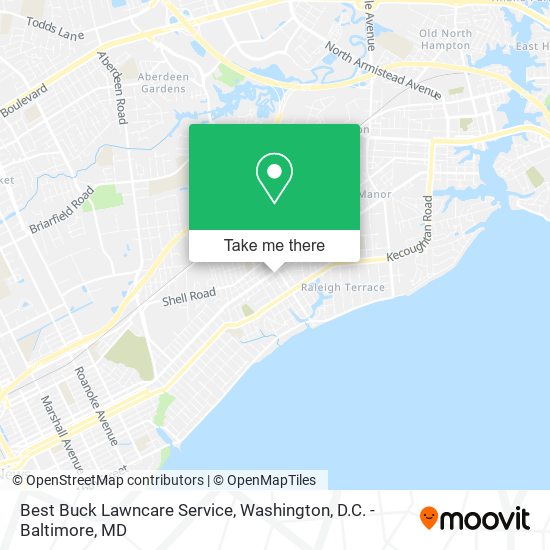 Mapa de Best Buck Lawncare Service