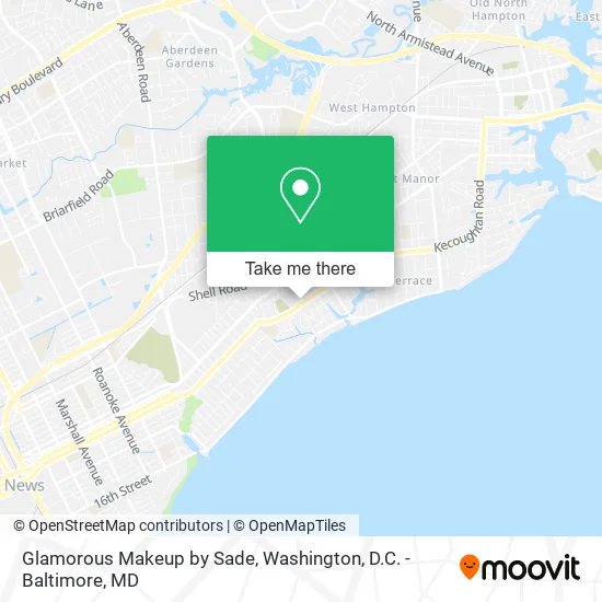 Glamorous Makeup by Sade map