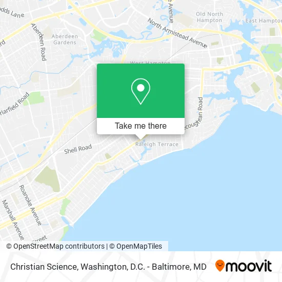 Christian Science map