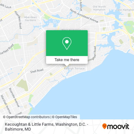Kecoughtan & Little Farms map