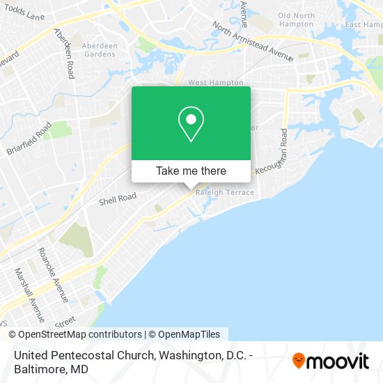 Mapa de United Pentecostal Church