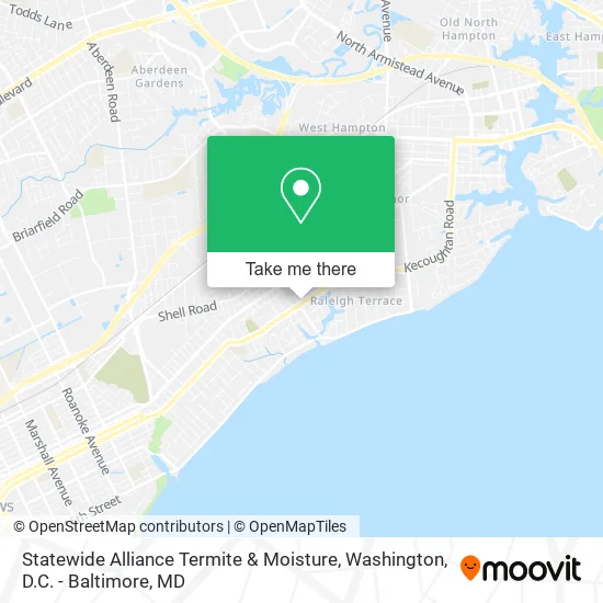 Statewide Alliance Termite & Moisture map