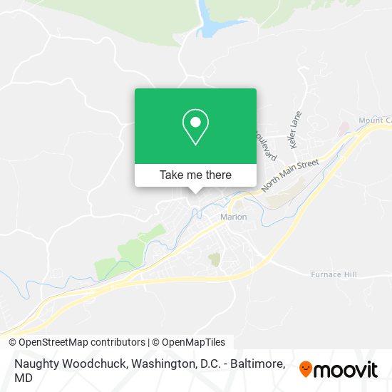 Naughty Woodchuck map