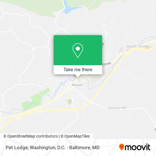 Pet Lodge map