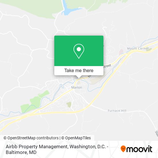 Mapa de Airbb Property Management
