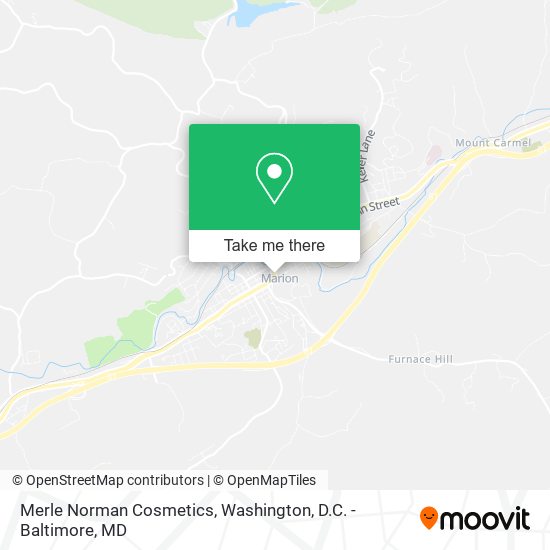 Merle Norman Cosmetics map