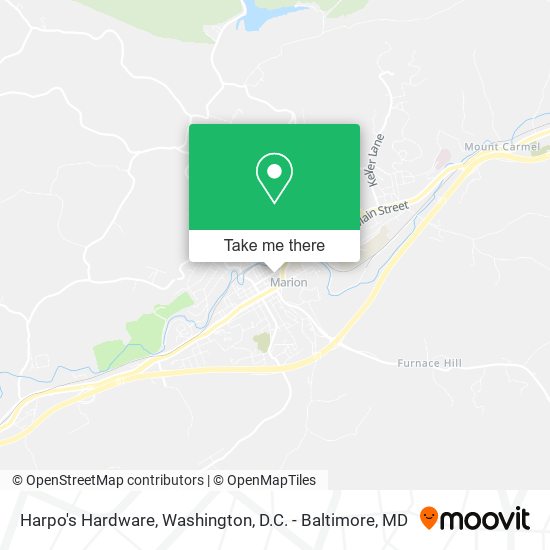 Harpo's Hardware map