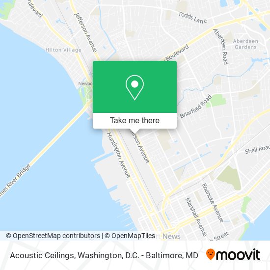 Mapa de Acoustic Ceilings