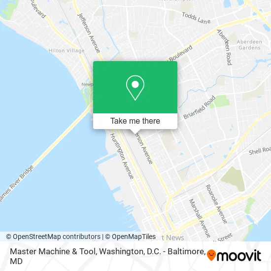Master Machine & Tool map