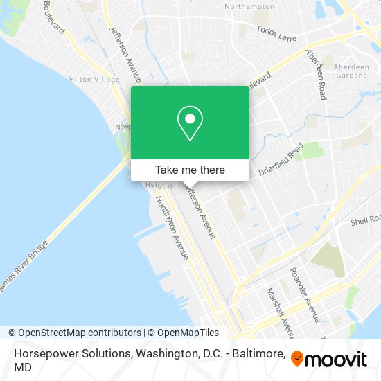 Horsepower Solutions map