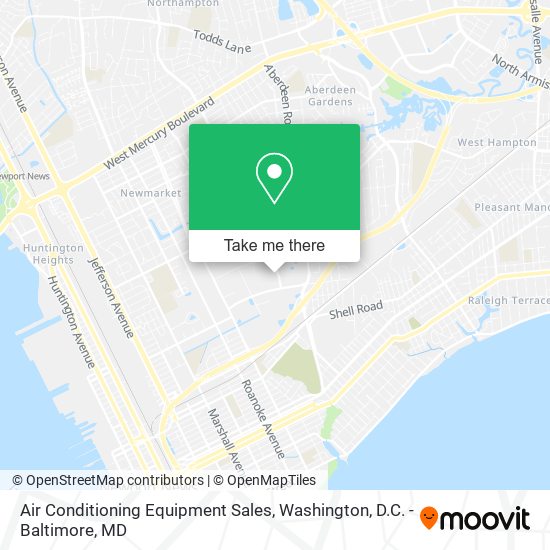 Mapa de Air Conditioning Equipment Sales