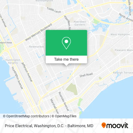 Price Electrical map