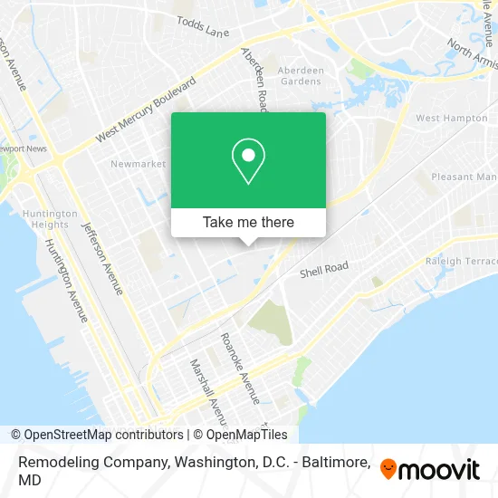 Remodeling Company map