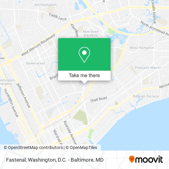 Fastenal map