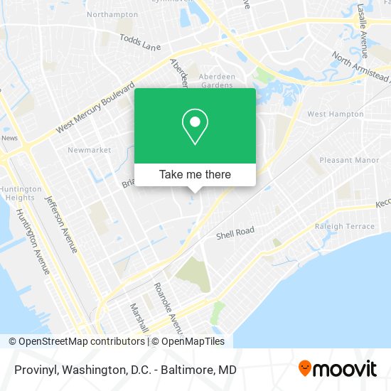 Mapa de Provinyl