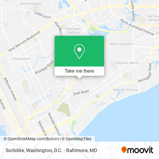 Sorbilite map
