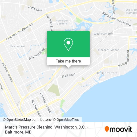 Mapa de Marc's Pressure Cleaning