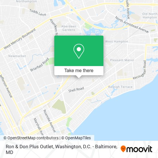 Ron & Don Plus Outlet map