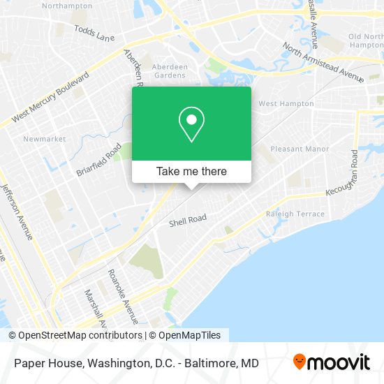 Paper House map