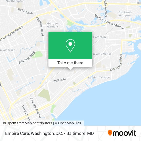 Empire Care map