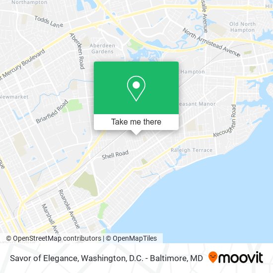 Savor of Elegance map