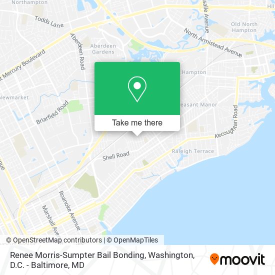 Renee Morris-Sumpter Bail Bonding map