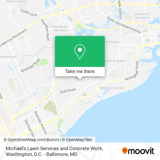 Michael's Lawn Services and Concrete Work map